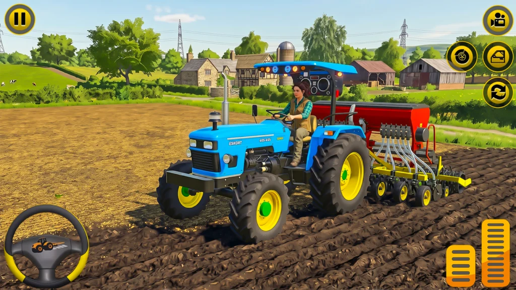Cargo Tractor Driving Game 3D gameplay screenshot 2