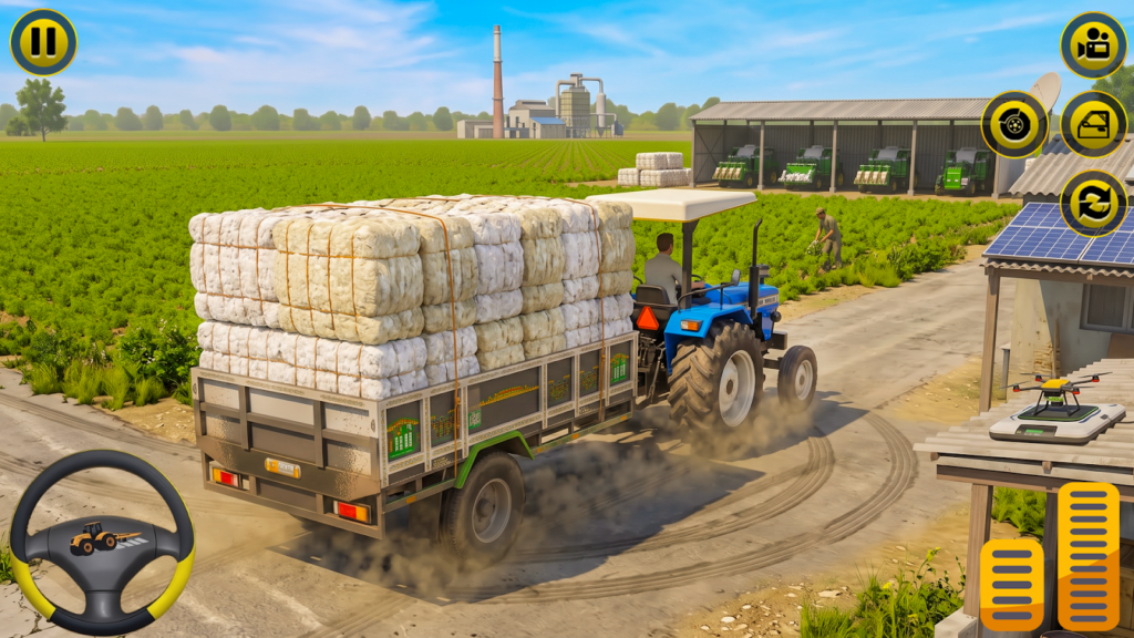 Cargo Tractor Driving Game 3D gameplay screenshot 5