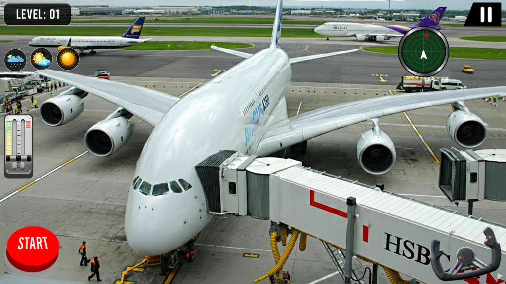 City Airplane Flight Simulator gameplay screenshot 3