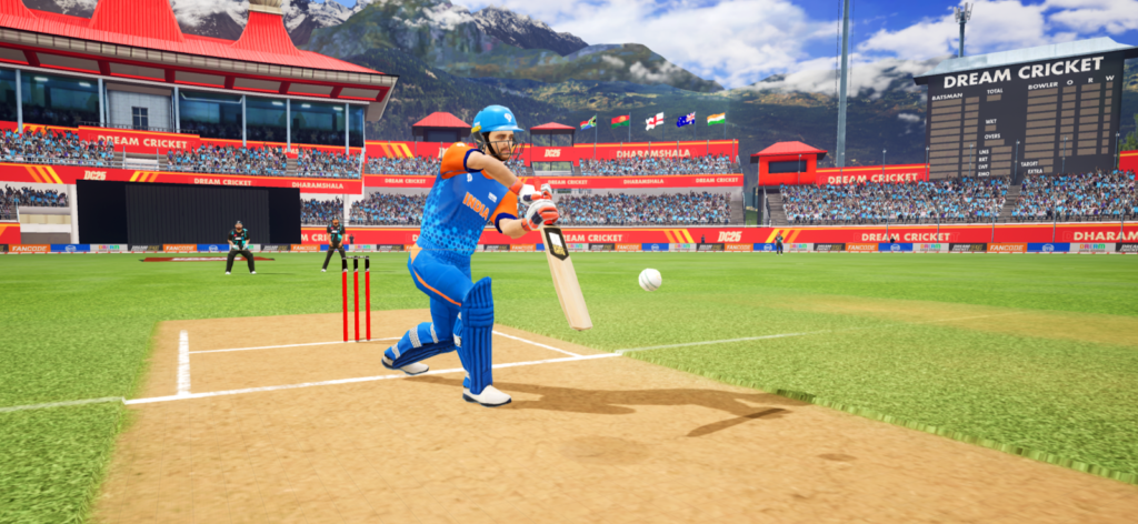 Dream Cricket 2025 gameplay screenshot 1