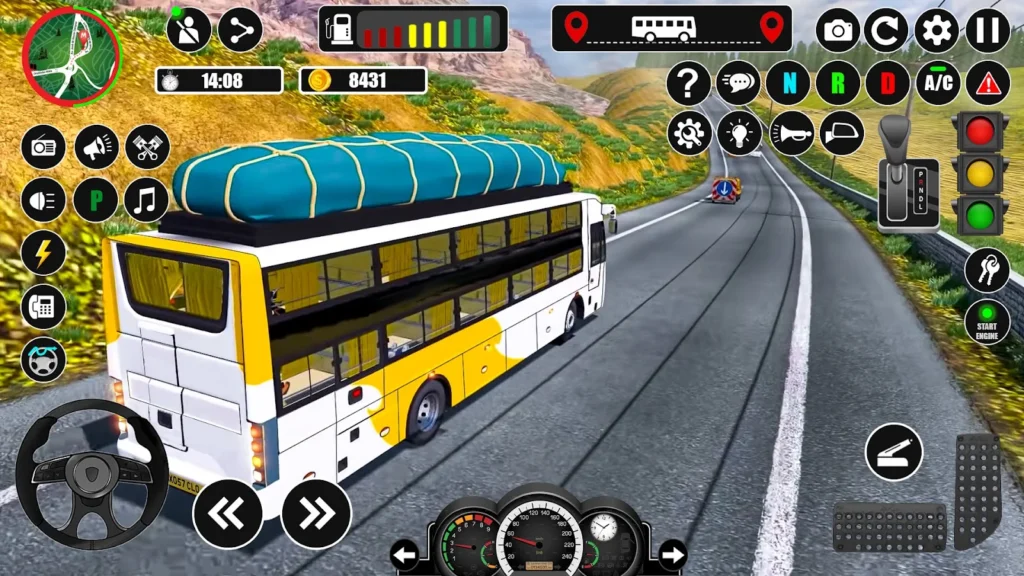 Euro Bus Simulator Bus Games gameplay screenshot 3