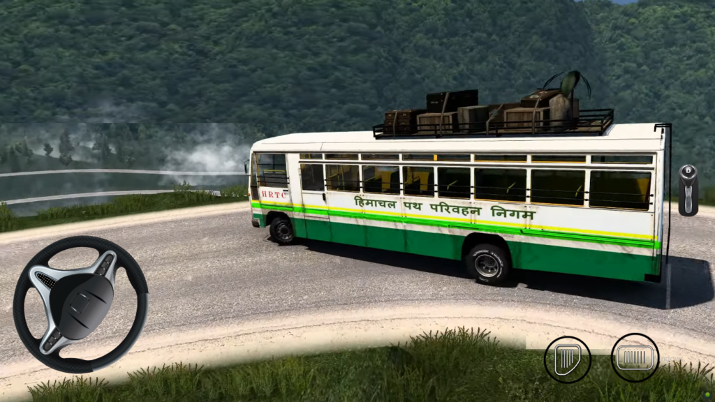 Indian Bus Simulator Game 3D gameplay screenshot 1