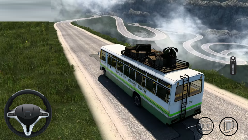 Indian Bus Simulator Game 3D gameplay screenshot 2