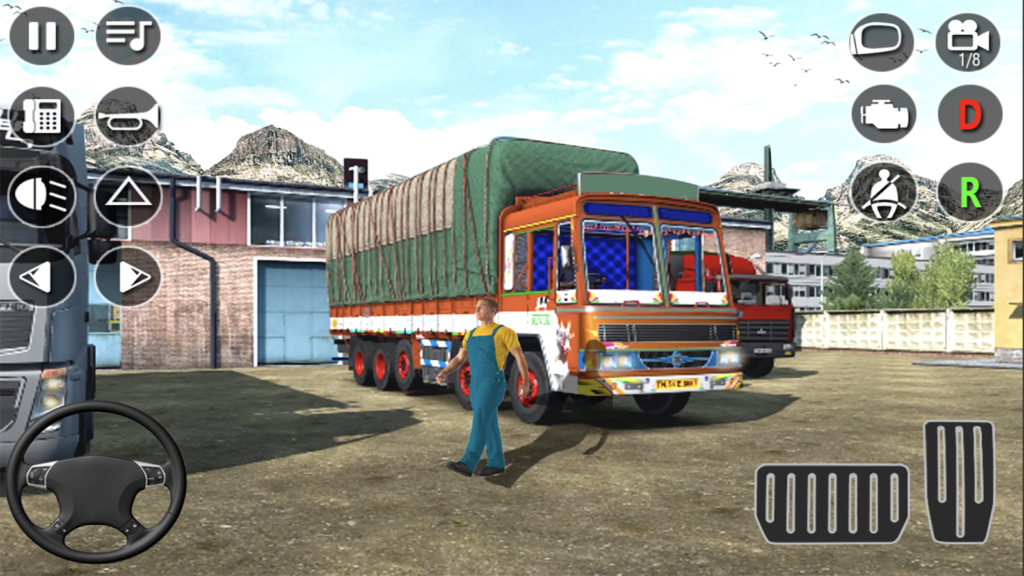 Indian Cargo Truck Wala Game gameplay screenshot 1