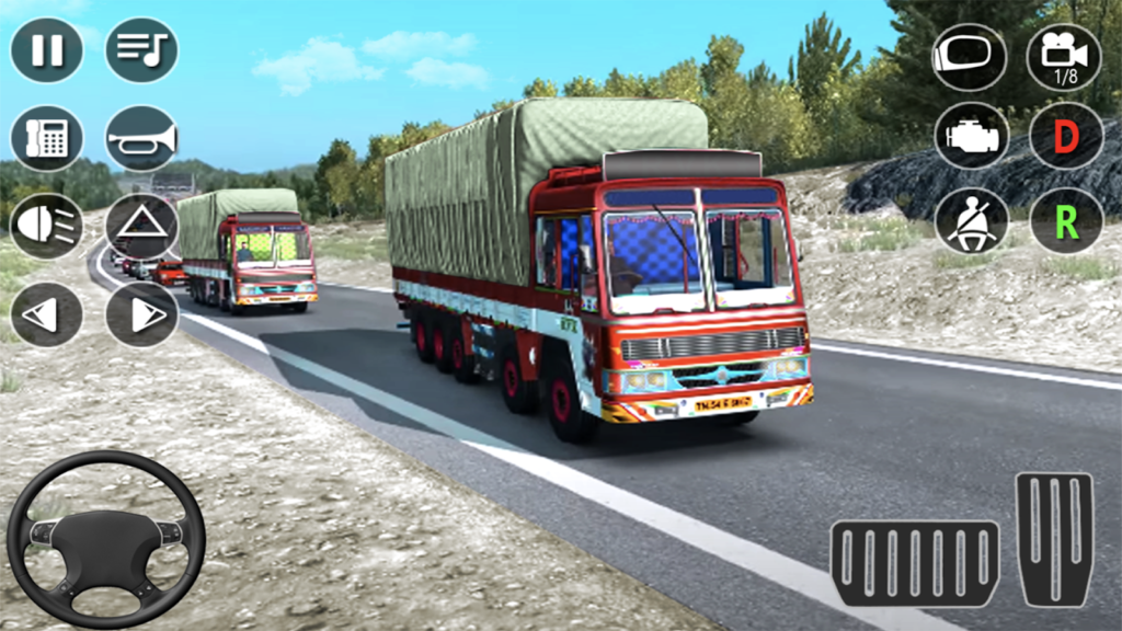 Indian Cargo Truck Wala Game gameplay screenshot 4