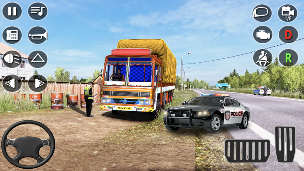 Indian Cargo Truck Wala Game gameplay screenshot 5