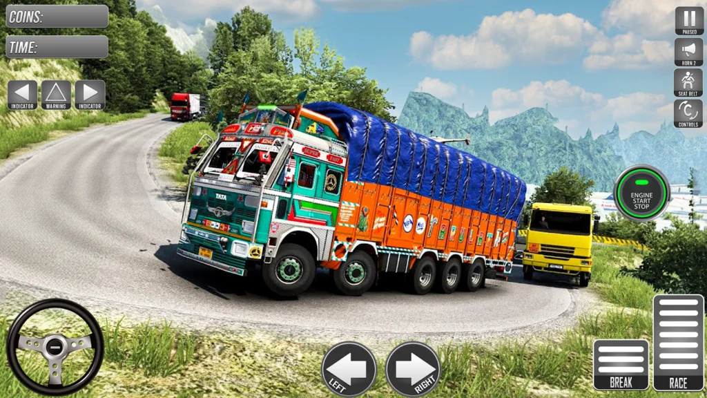 Indian Off-road Mountain Truck gameplay screenshot 1