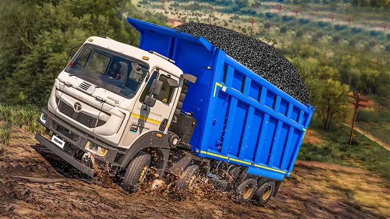 Offroad Mud Truck Simulator gameplay screenshot 1