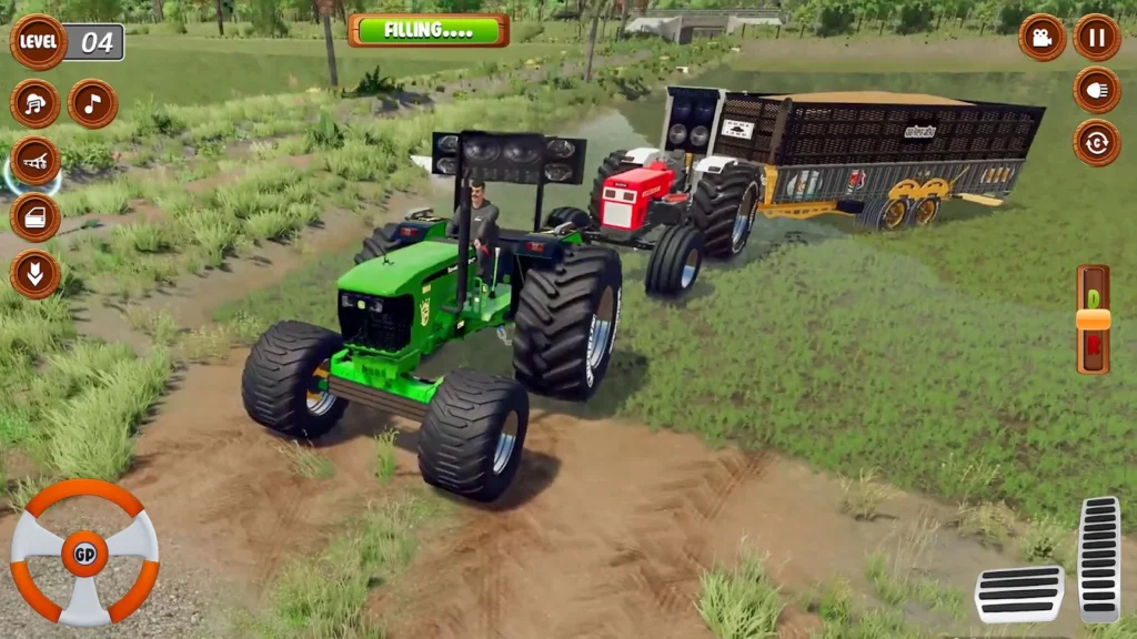 Tractor Driving - Tractor Game gameplay screenshot 4